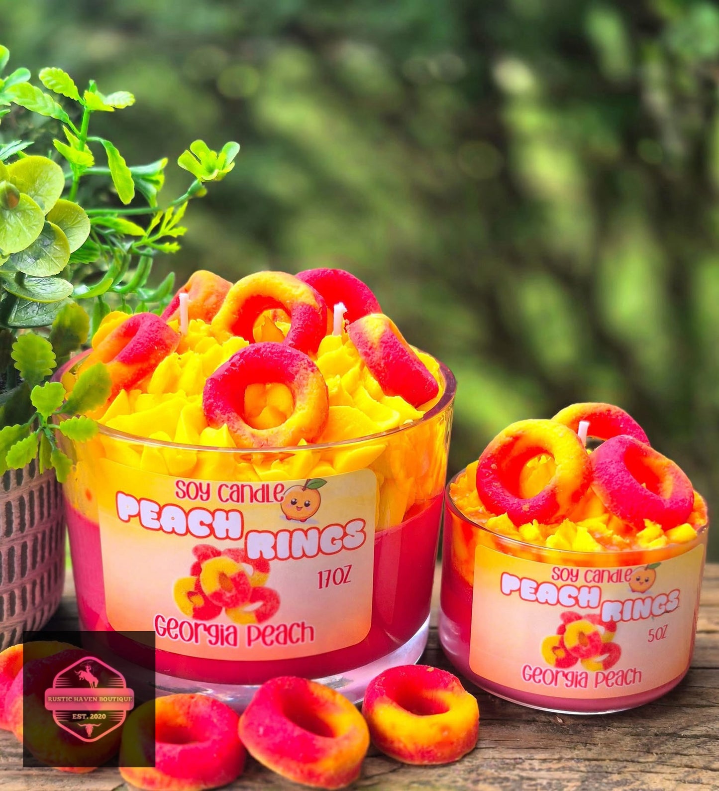 Peach Rings Candle