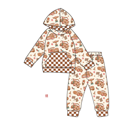 Cars GingerBread Hoodie Set