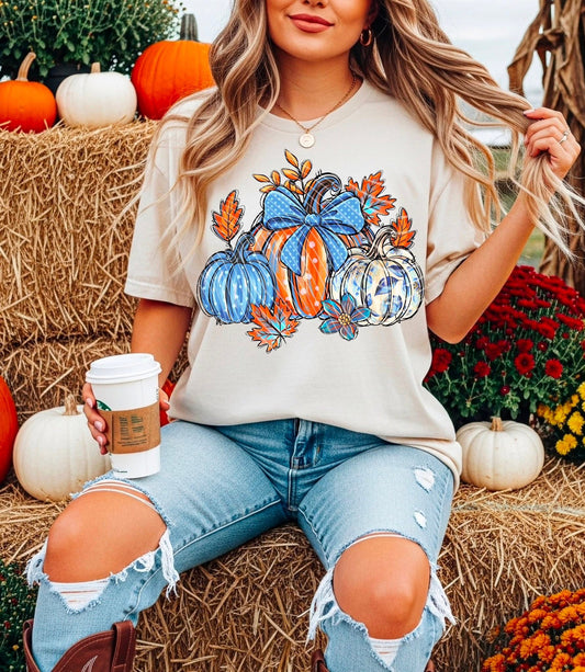 Blue Pumpkin Tee
