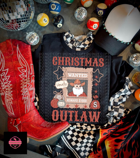 Christmas Outlaw Tee & Sweatshirt