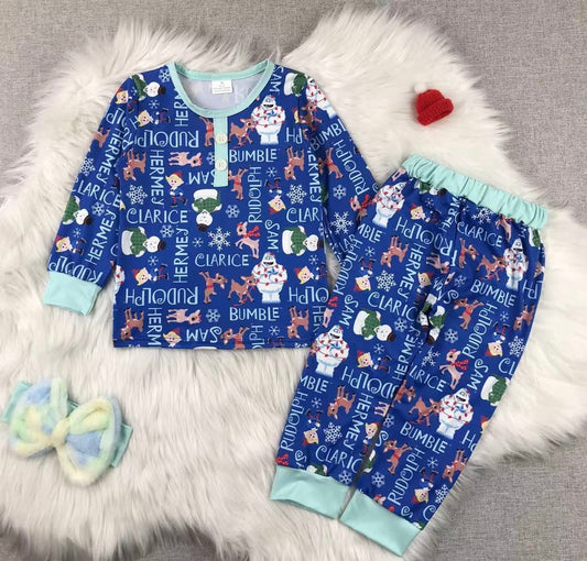 Clarice Christmas PJ Set