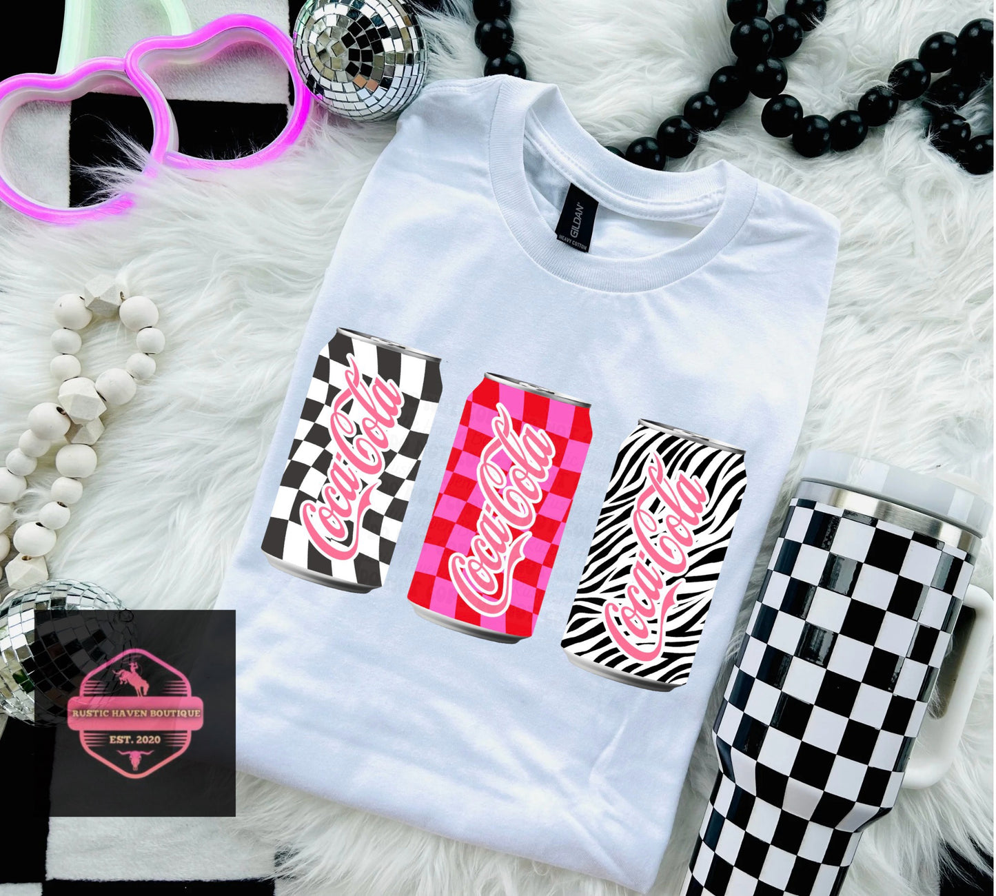Checkered Drink Tee