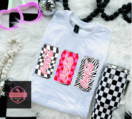 Checkered Drink Tee