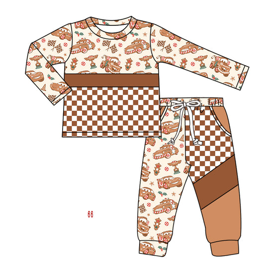 Cars GingerBread Long Sleeve Set