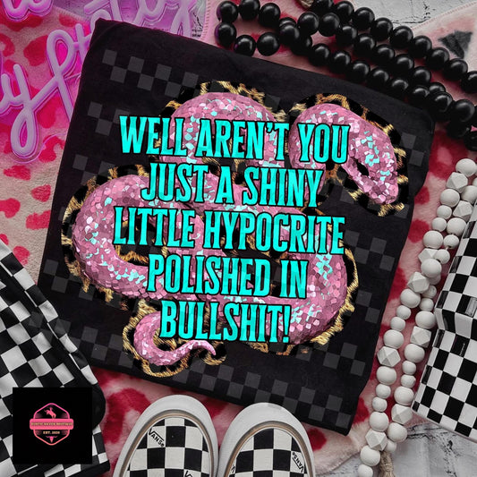 Well aren’t You just a Shiny Little Hypocrite Tee & Sweatshirt