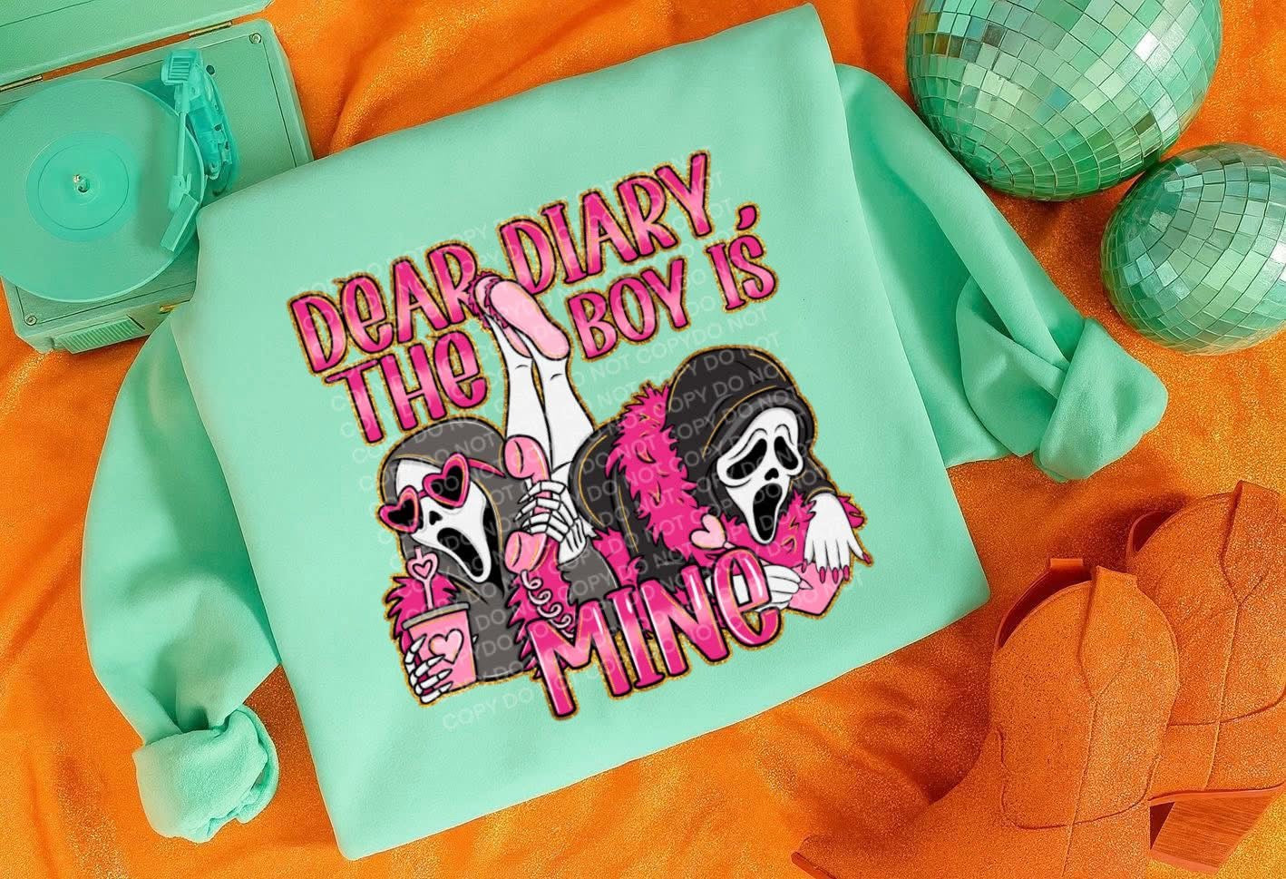 Scream Dear Diary Shirt | Ghostface Horror Fan Tee