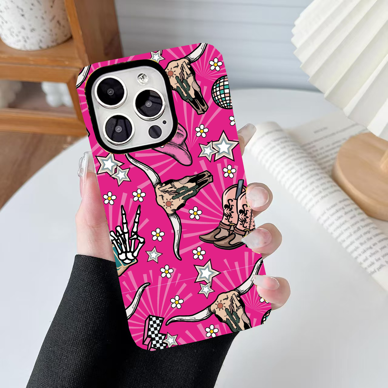 Pink Western Phone Case