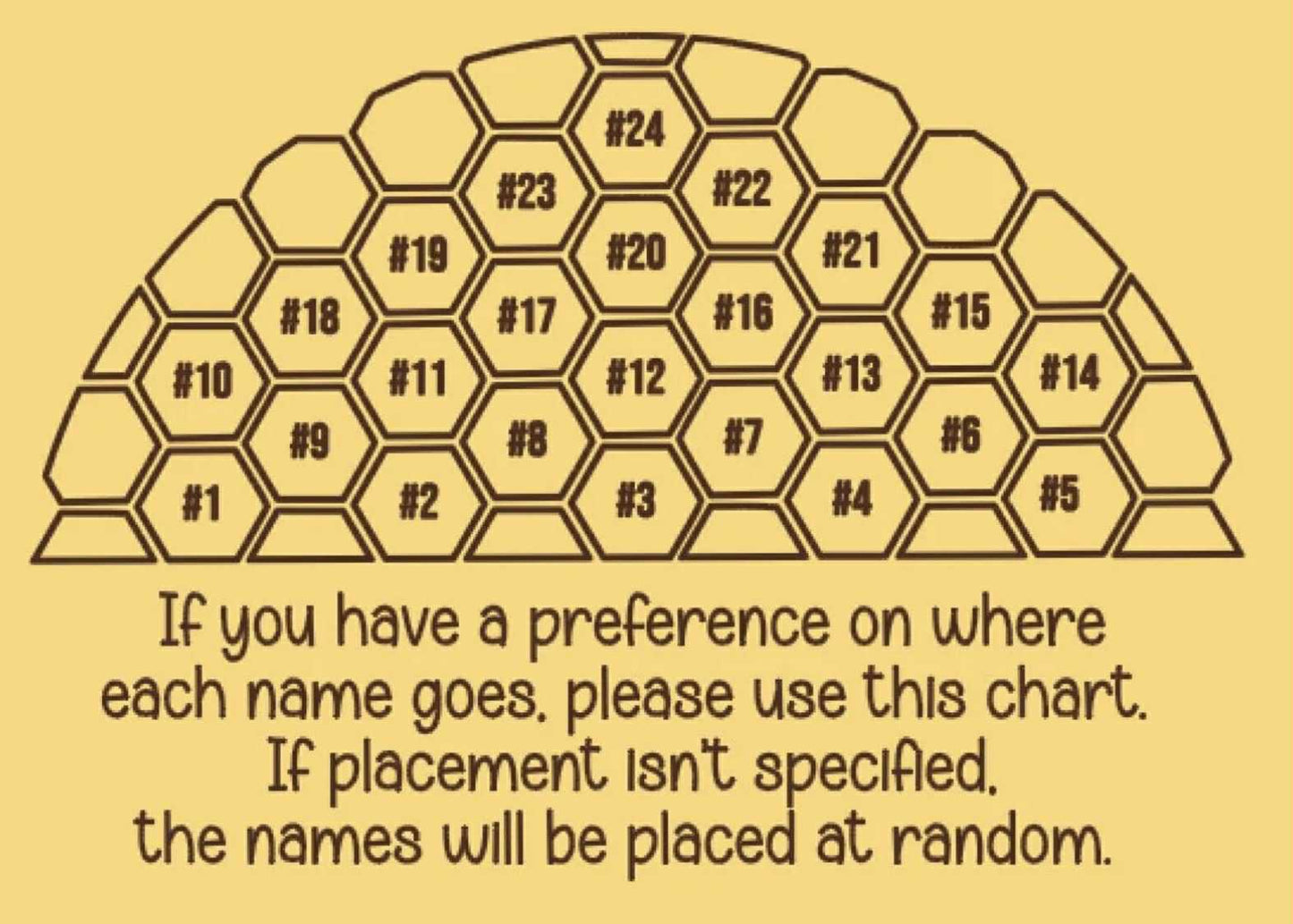 Bee Hive Family Tree Sign
