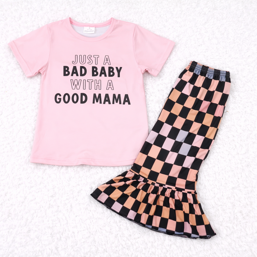 Good Mama Bellbottom Set