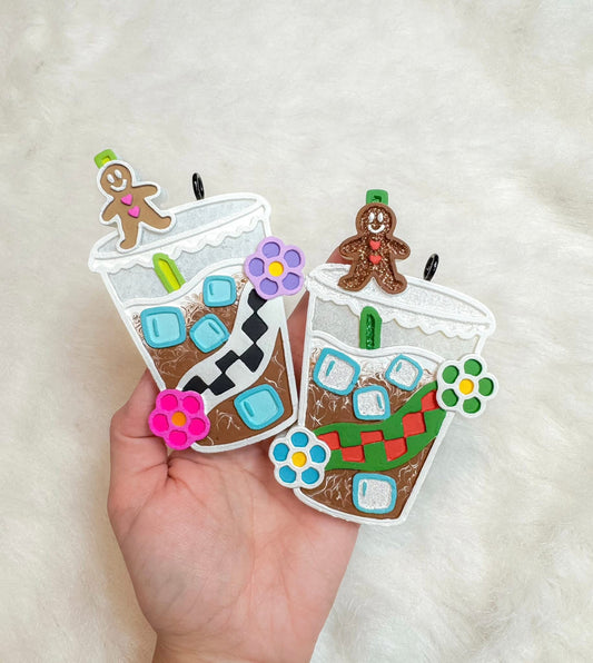 Christmas Coffee Freshie