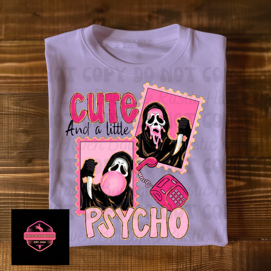 Cute & Psycho Tee & Sweatshirt