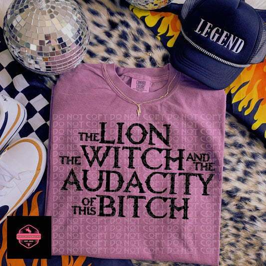 The Lion the Witch and the Audacity Tee & Sweatshirt