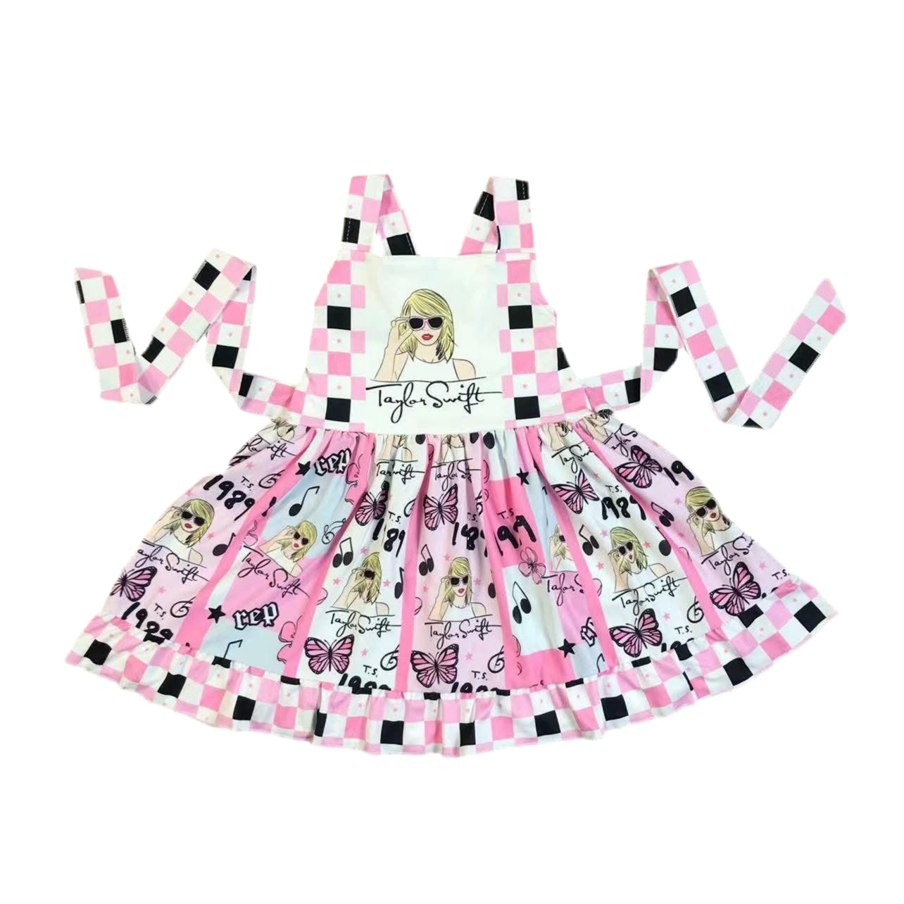 Checkered Swift Dress