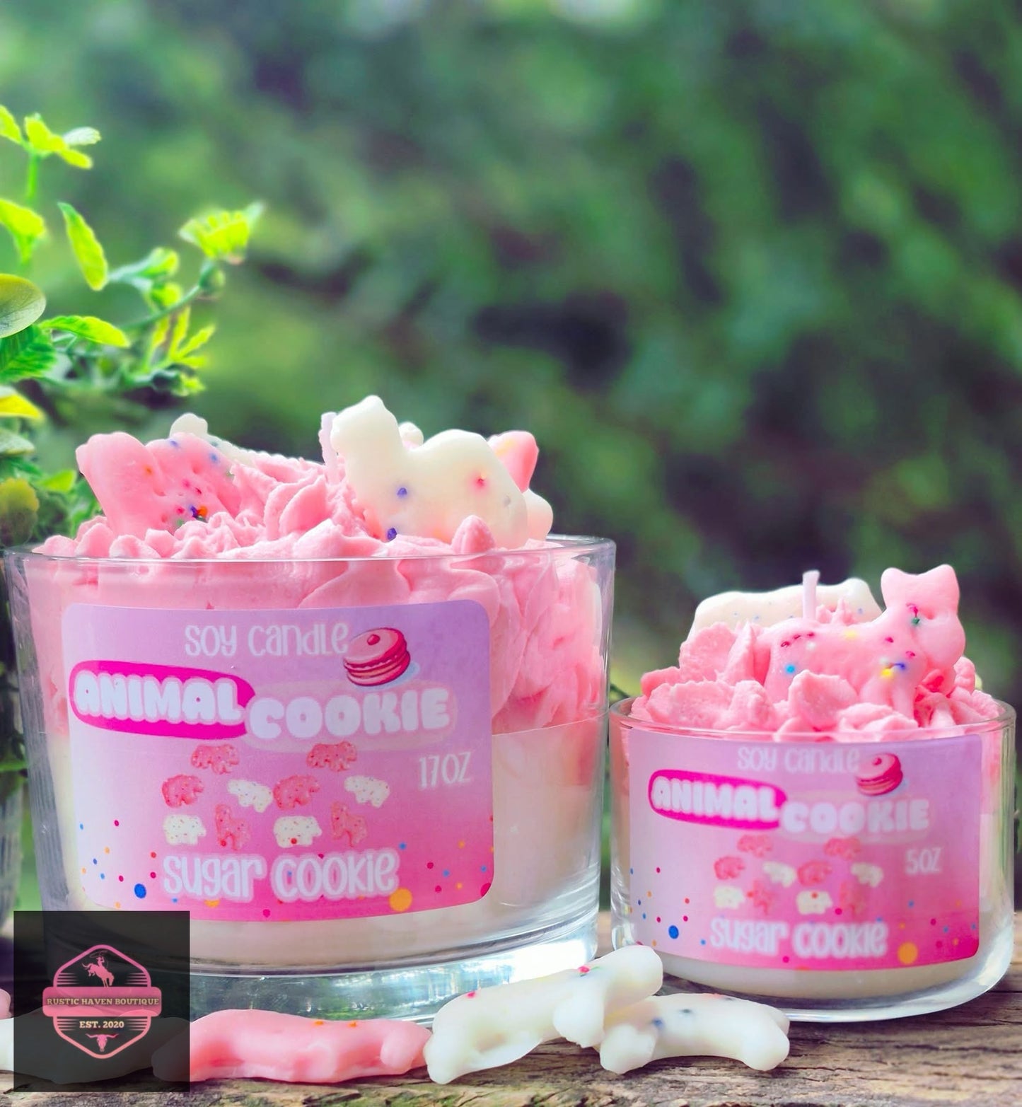 Animal Cookies Candle