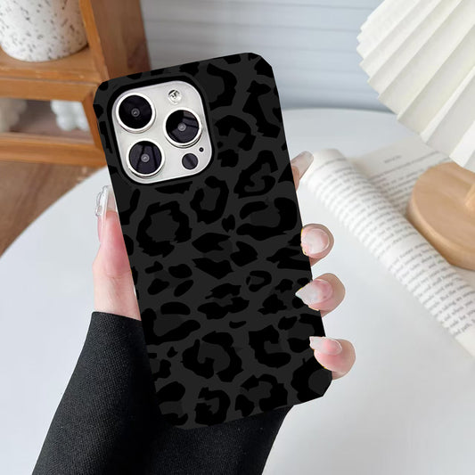 Black Leopard Phone Case