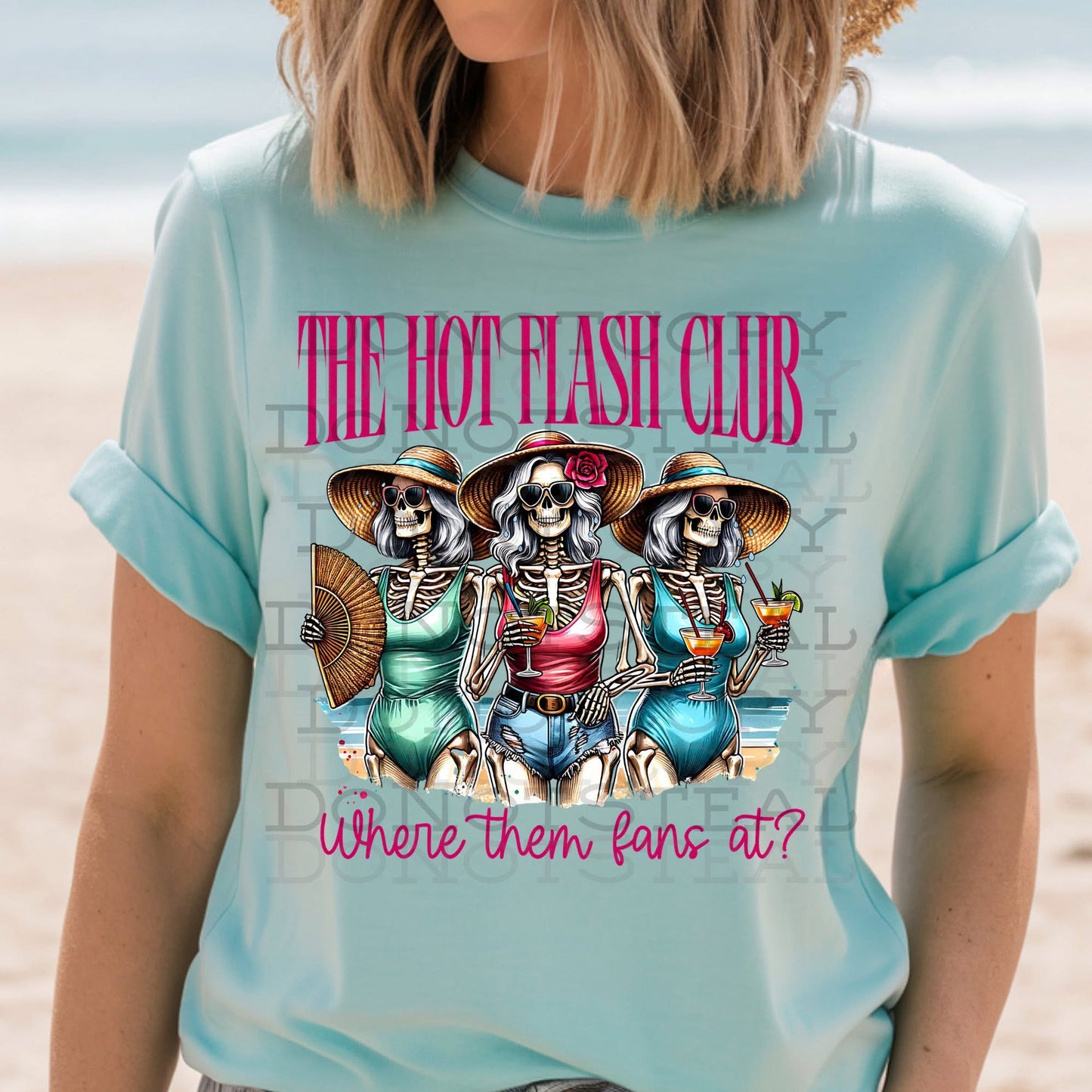 Hot Flash Club Tee