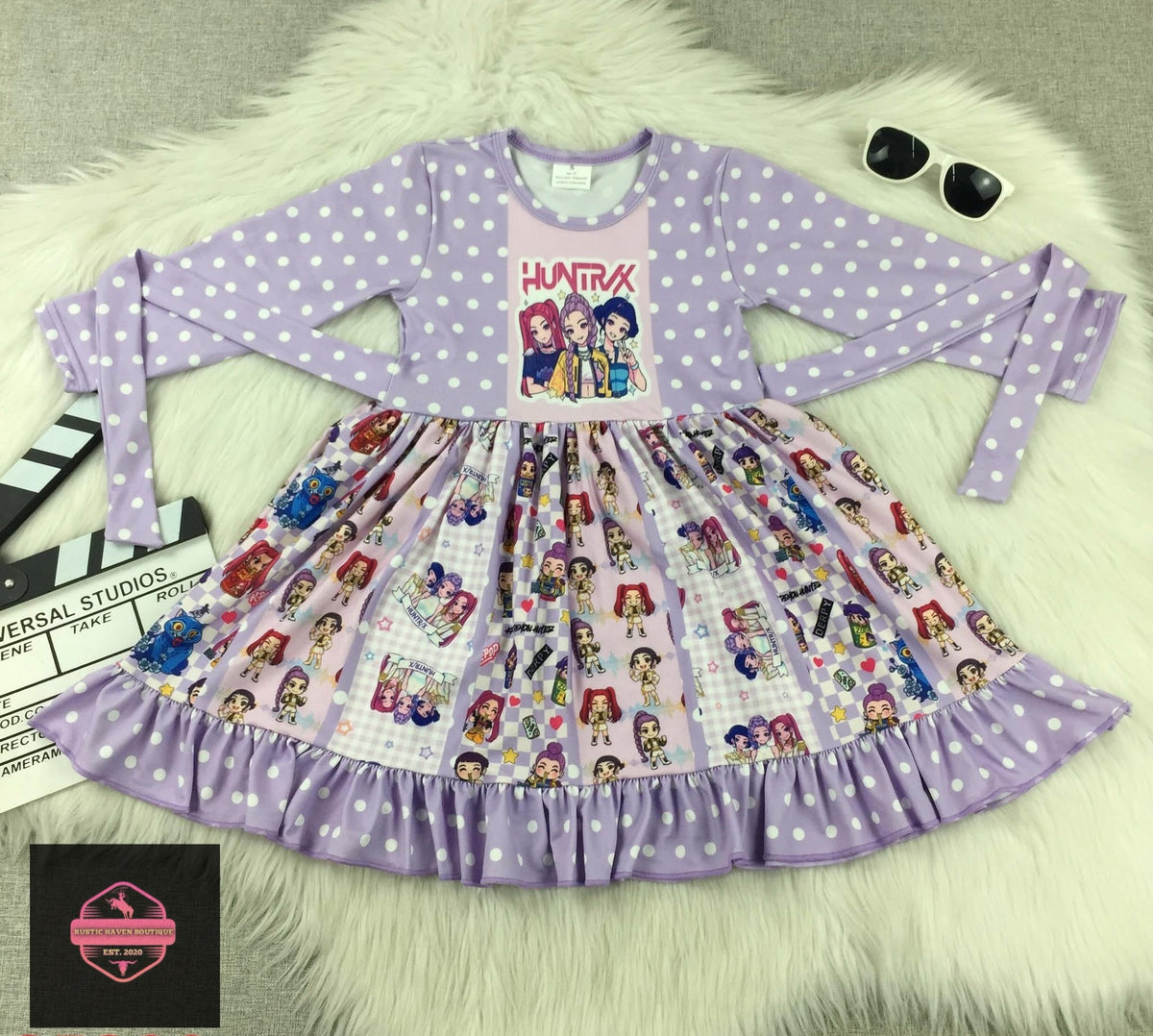 K-pop Purple Huntrix Dress
