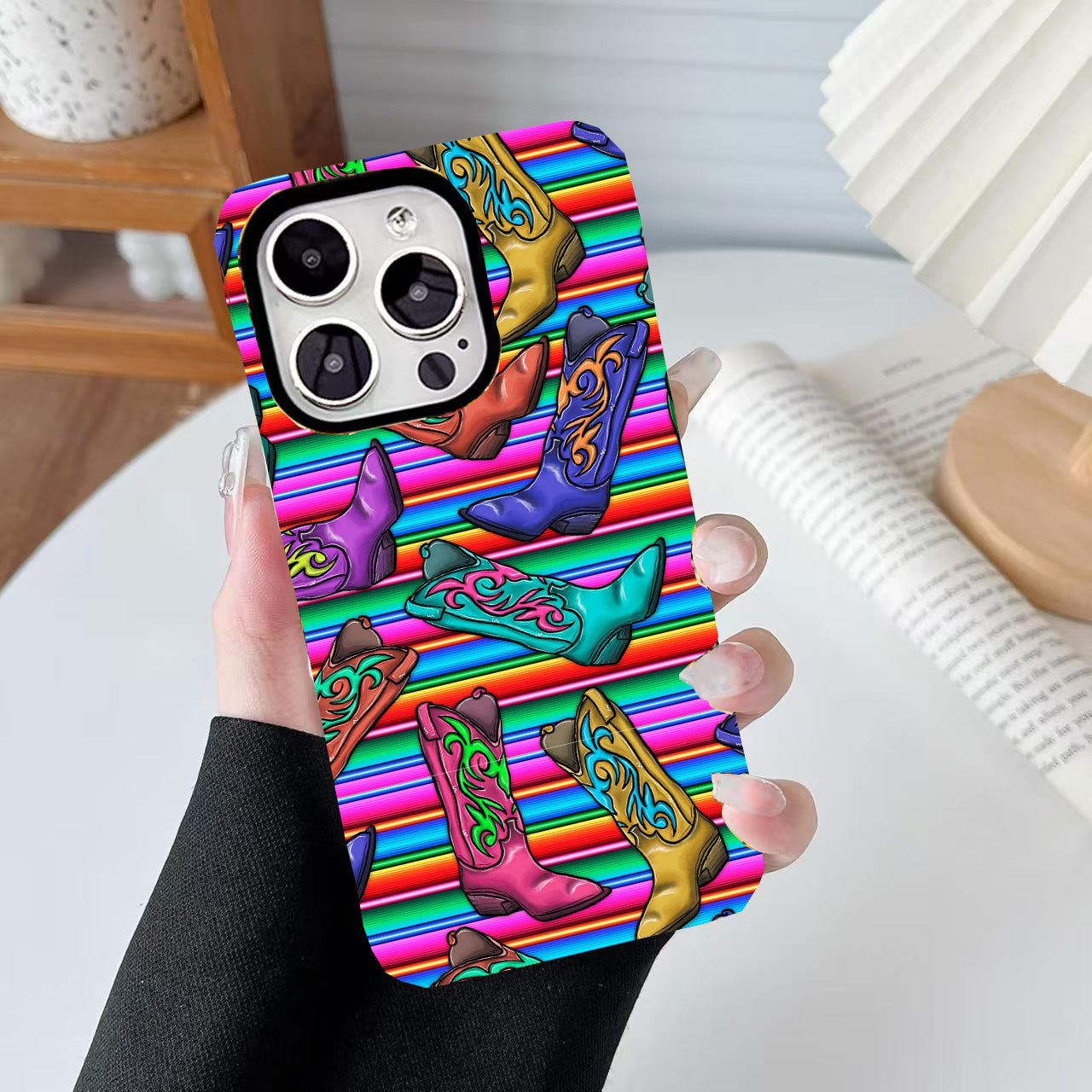 Serape Boots Phone Case