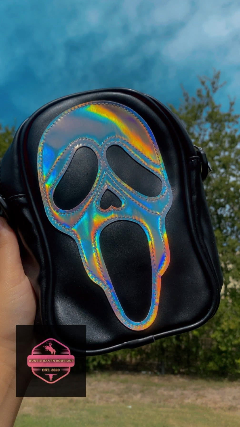 Ghost Face Crossbody