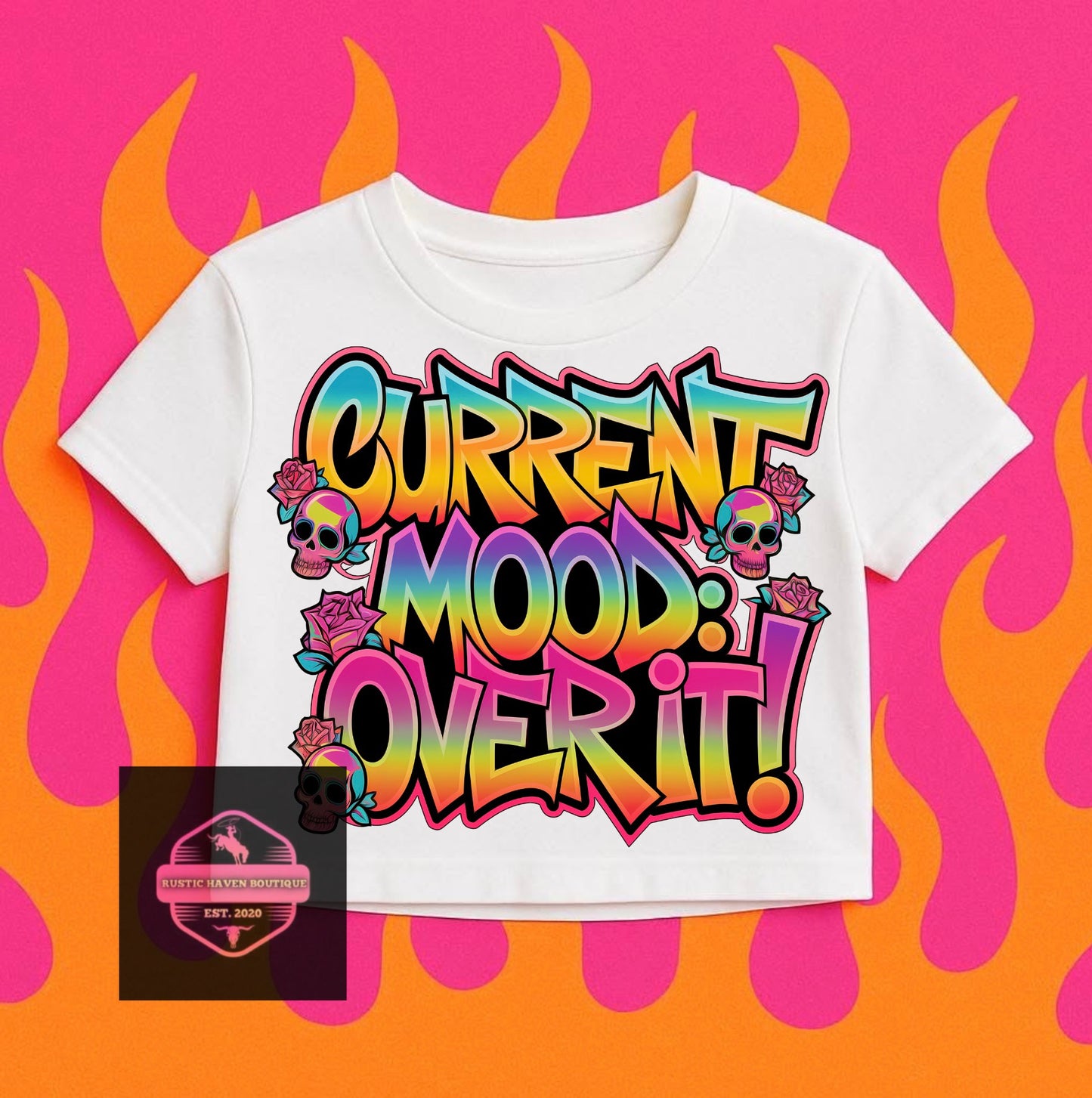 OVER IT Tee