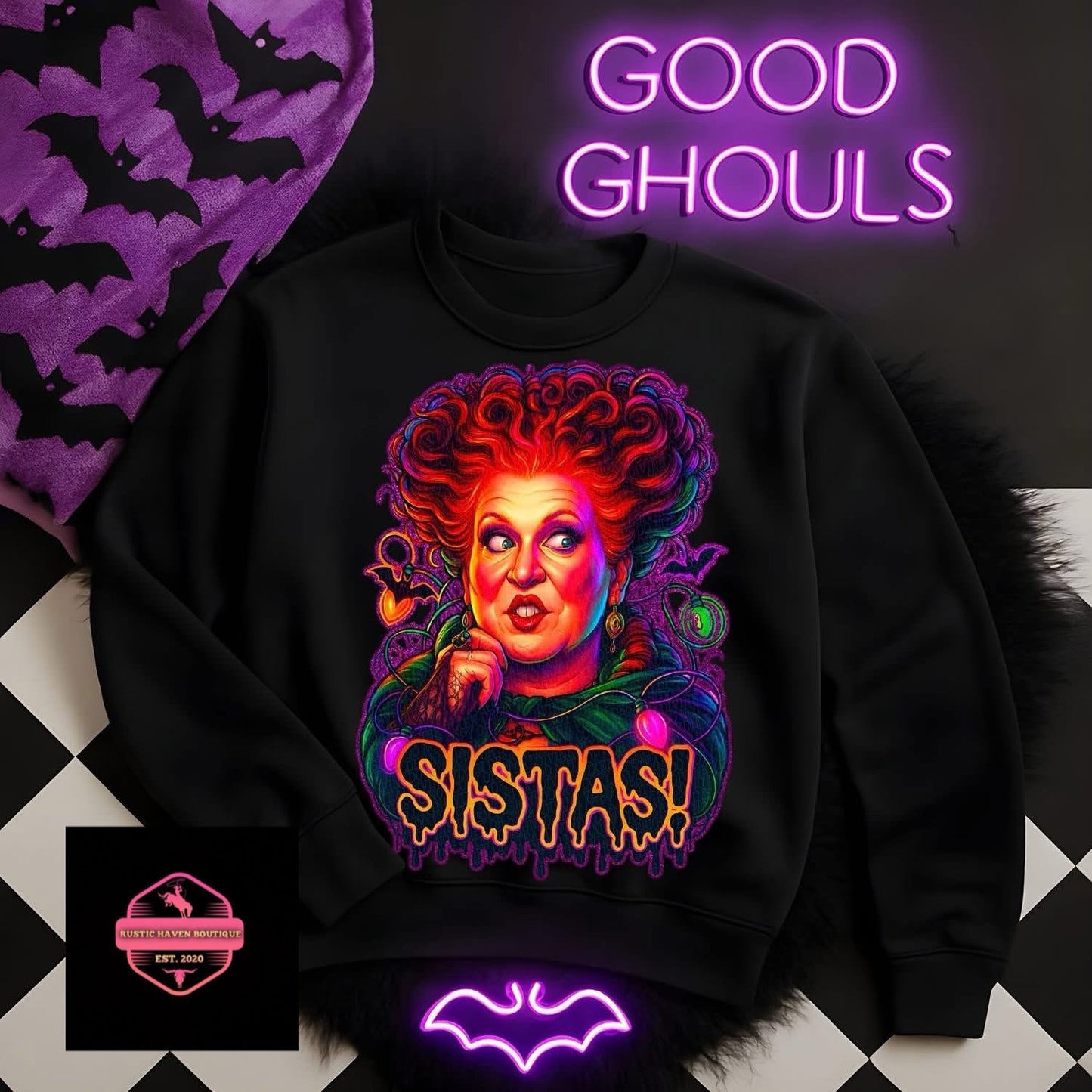 Spooky Winifred Sanderson Tee | Redhead Witch Graphic Shirt