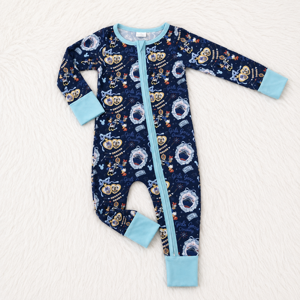 Mouse Cruise Bamboo Onesie