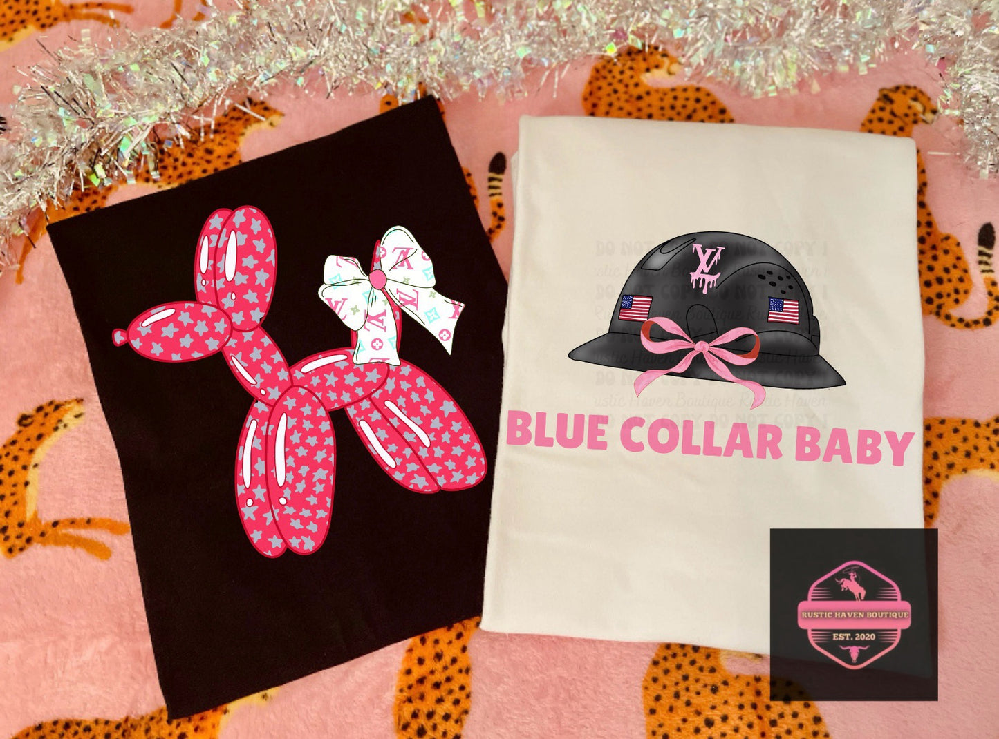 Blue Collar Baby Tee *Right Design*