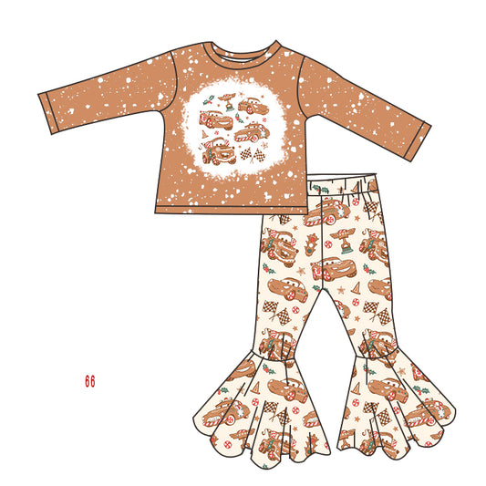 Cars GingerBread BellBottom Set