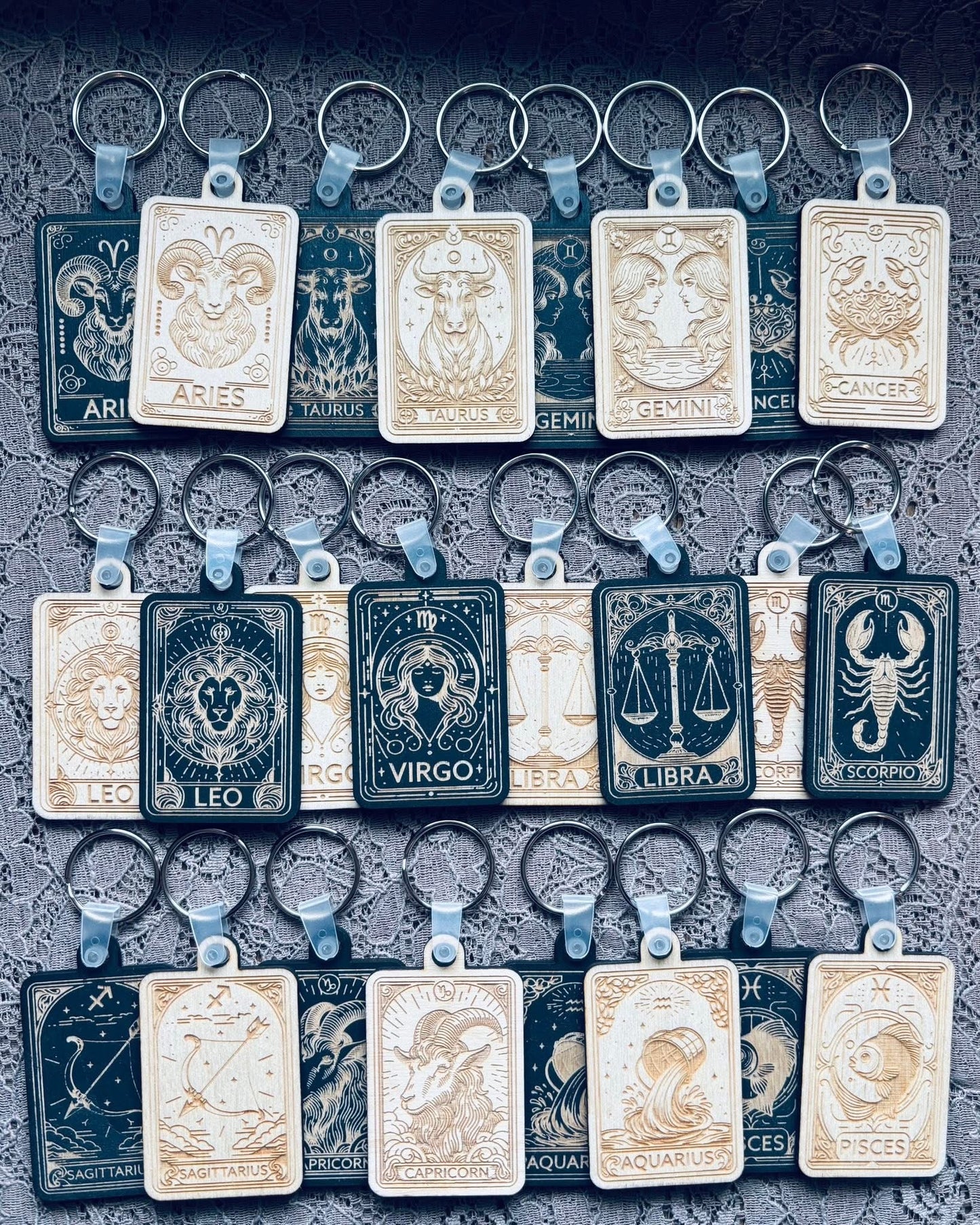 Zodiac KeyChains
