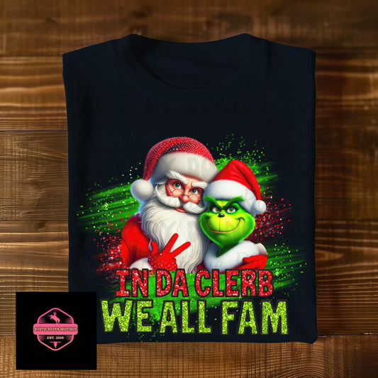 We All Fam Tee & Sweatshirt