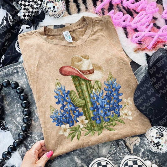 Cactus Bluebonnet Tee