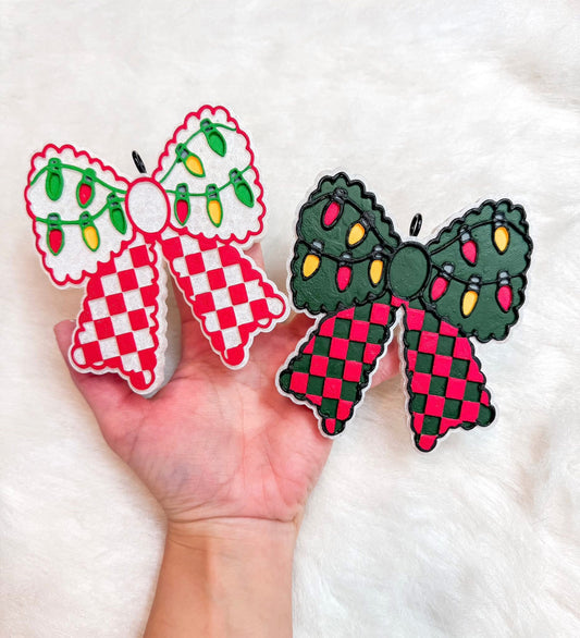 Christmas Bow Freshie
