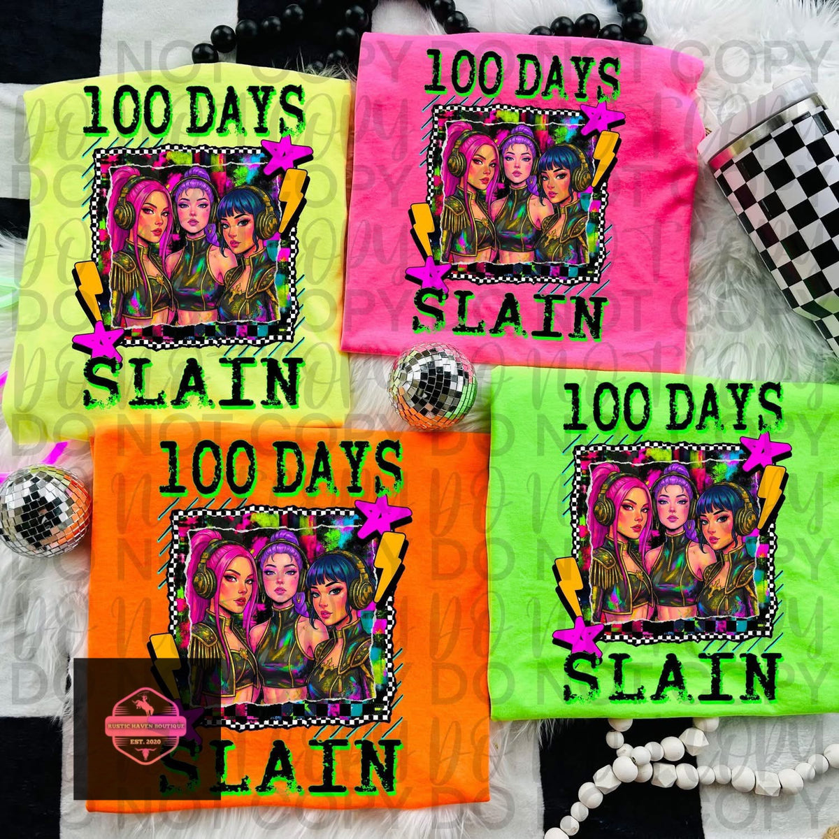 Girls- 100 Days Slain Youth Tee