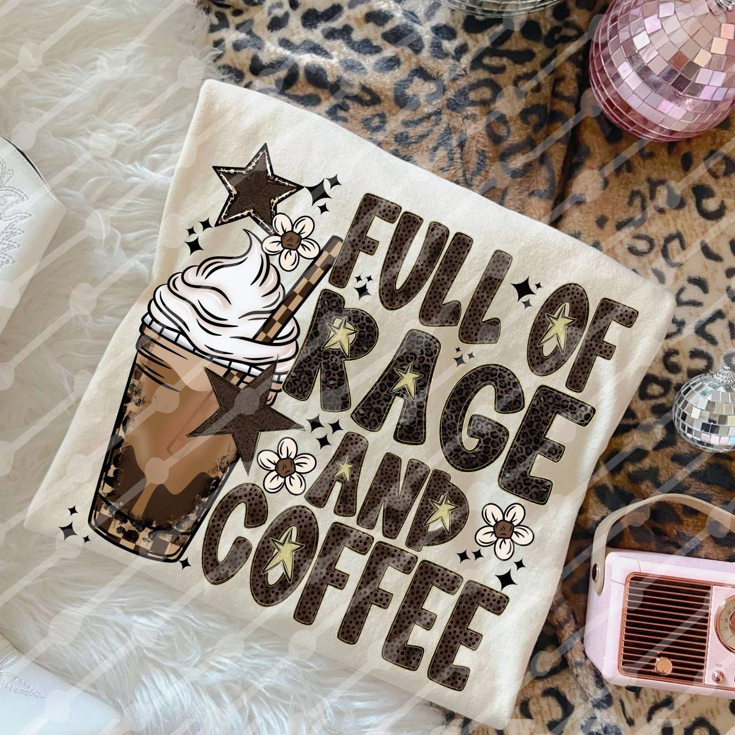 Rage & Coffee Tee