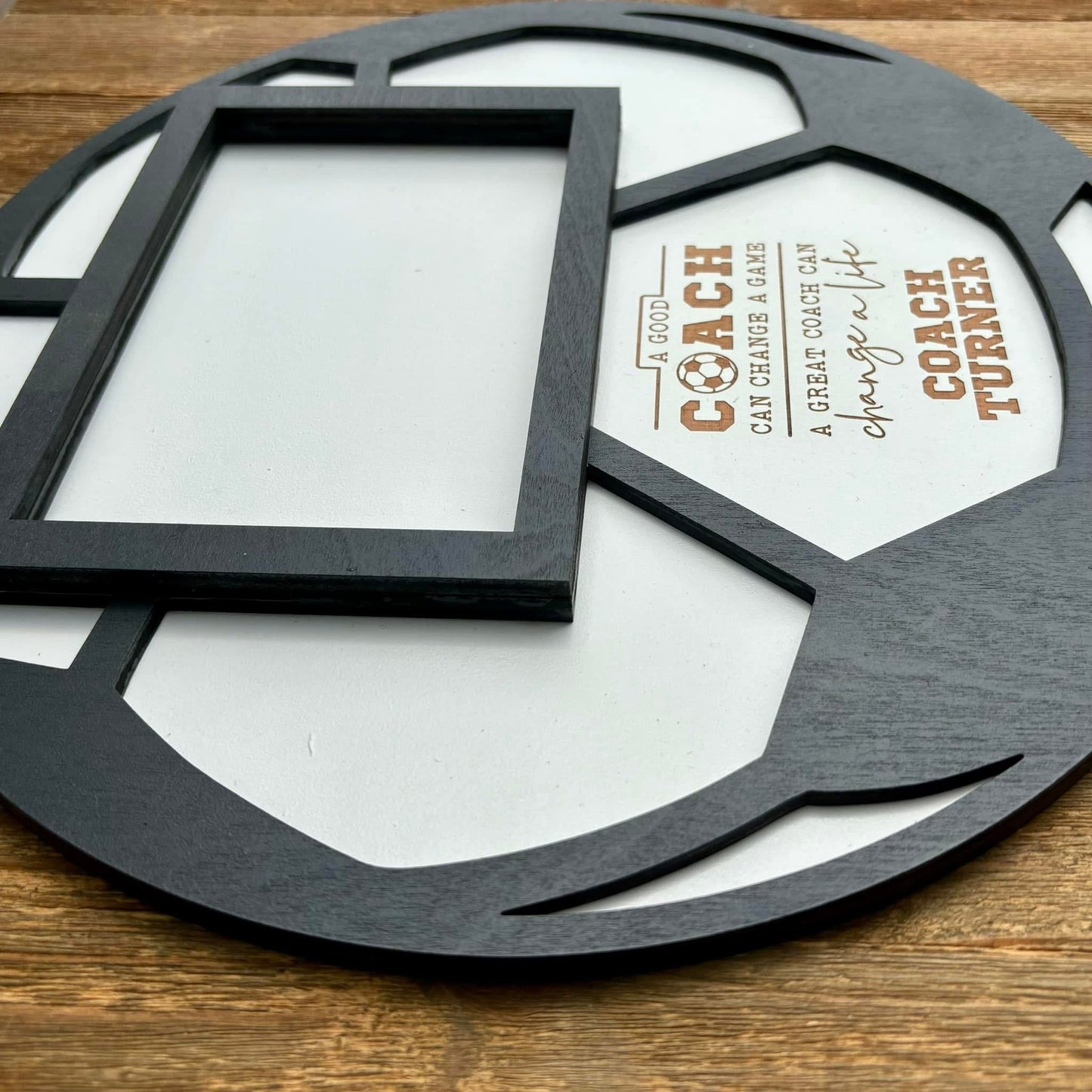 Custom Soccer Coach Photo Frame