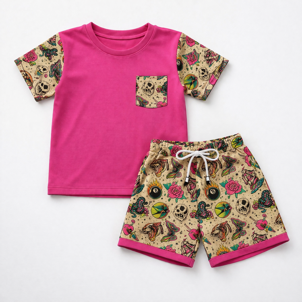 Vintage Rebel Short Set