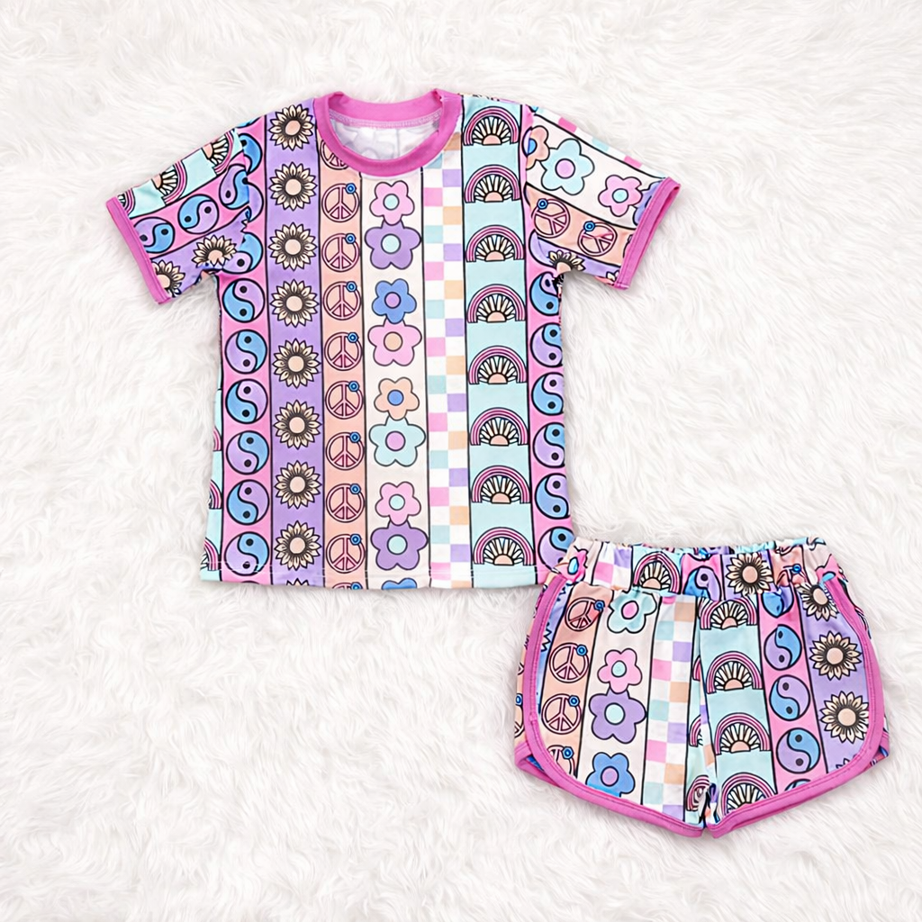 Groovy Girl Short Set