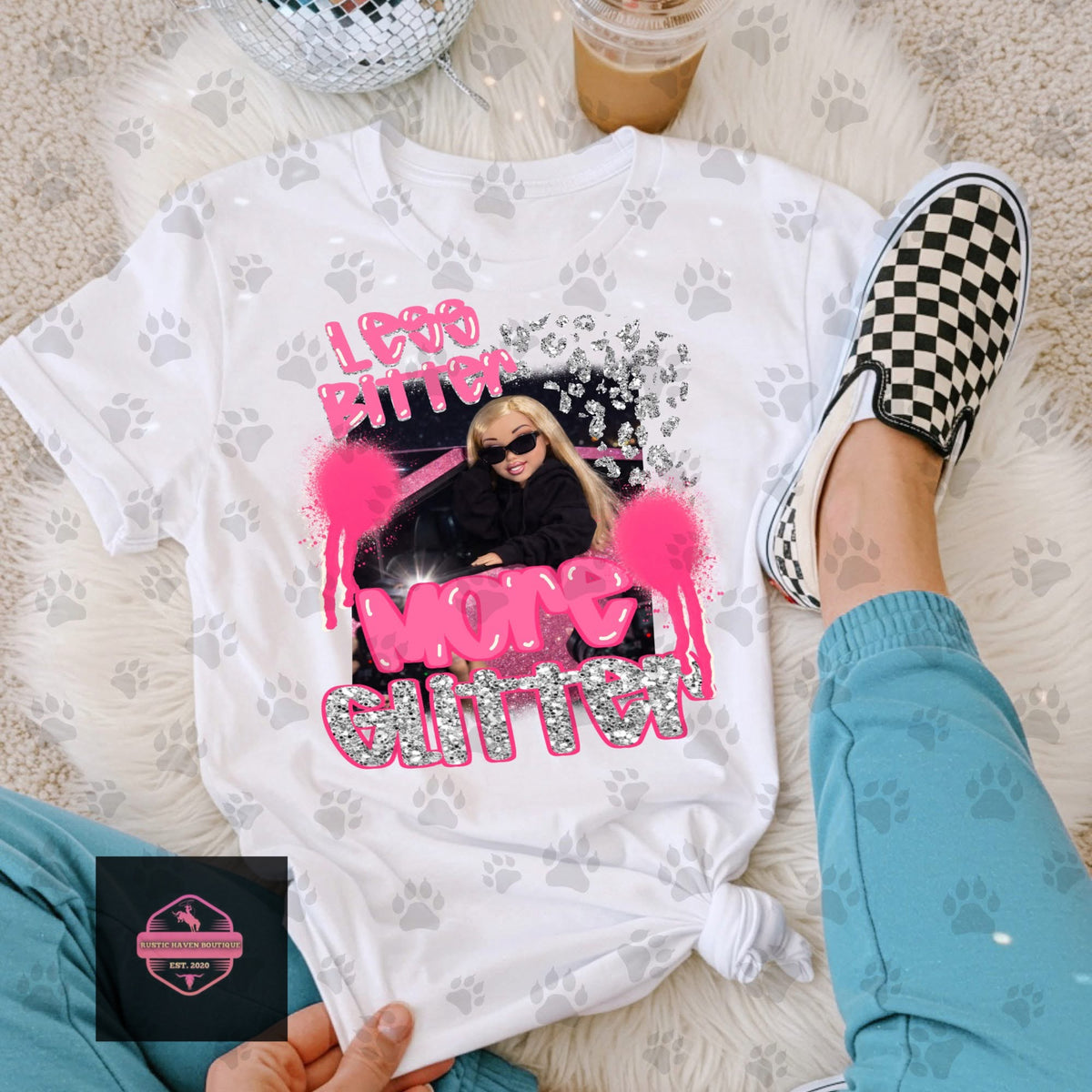 More Glitter Youth Tee