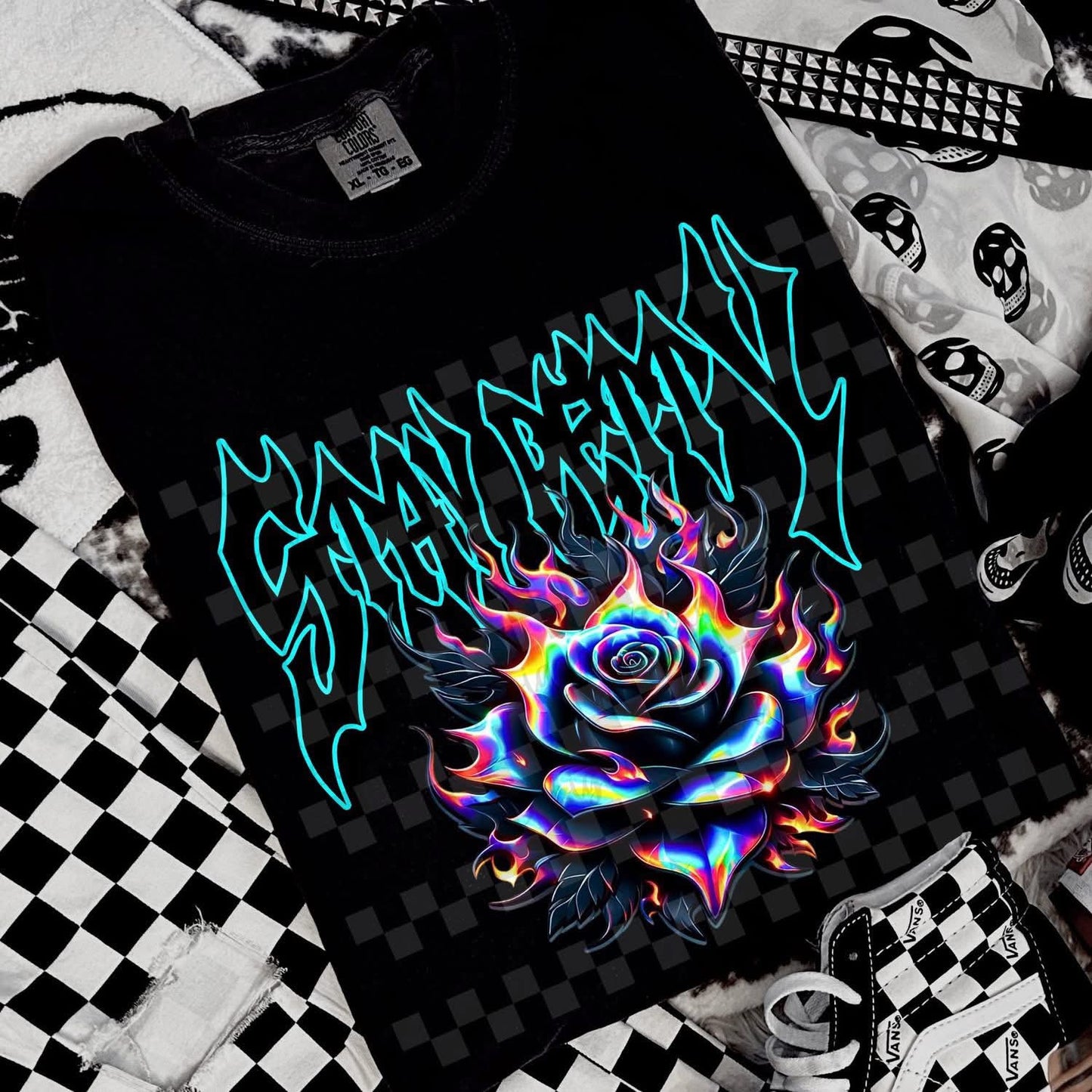 Stay Petty Rose Tee