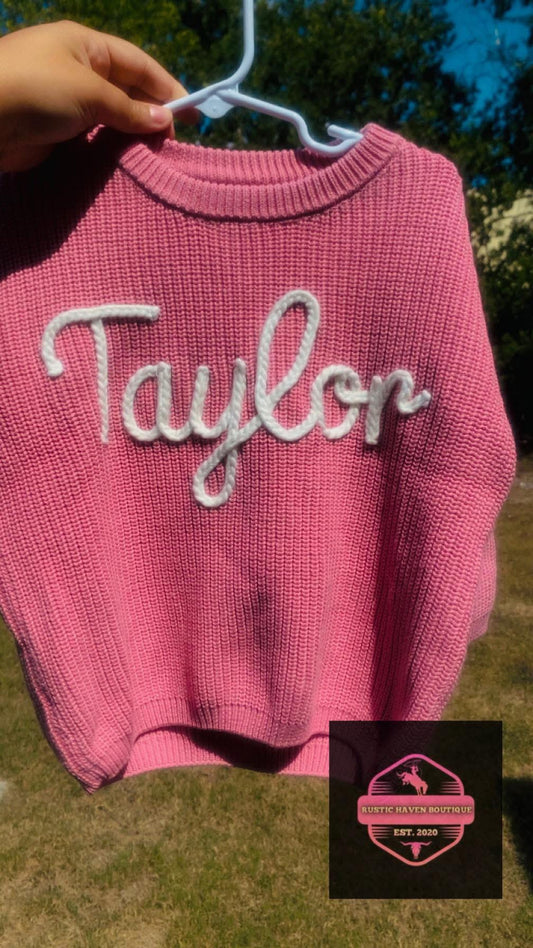 Custom Embroidered Pullover
