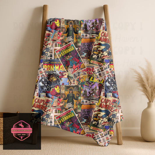 Comic Book Blanket