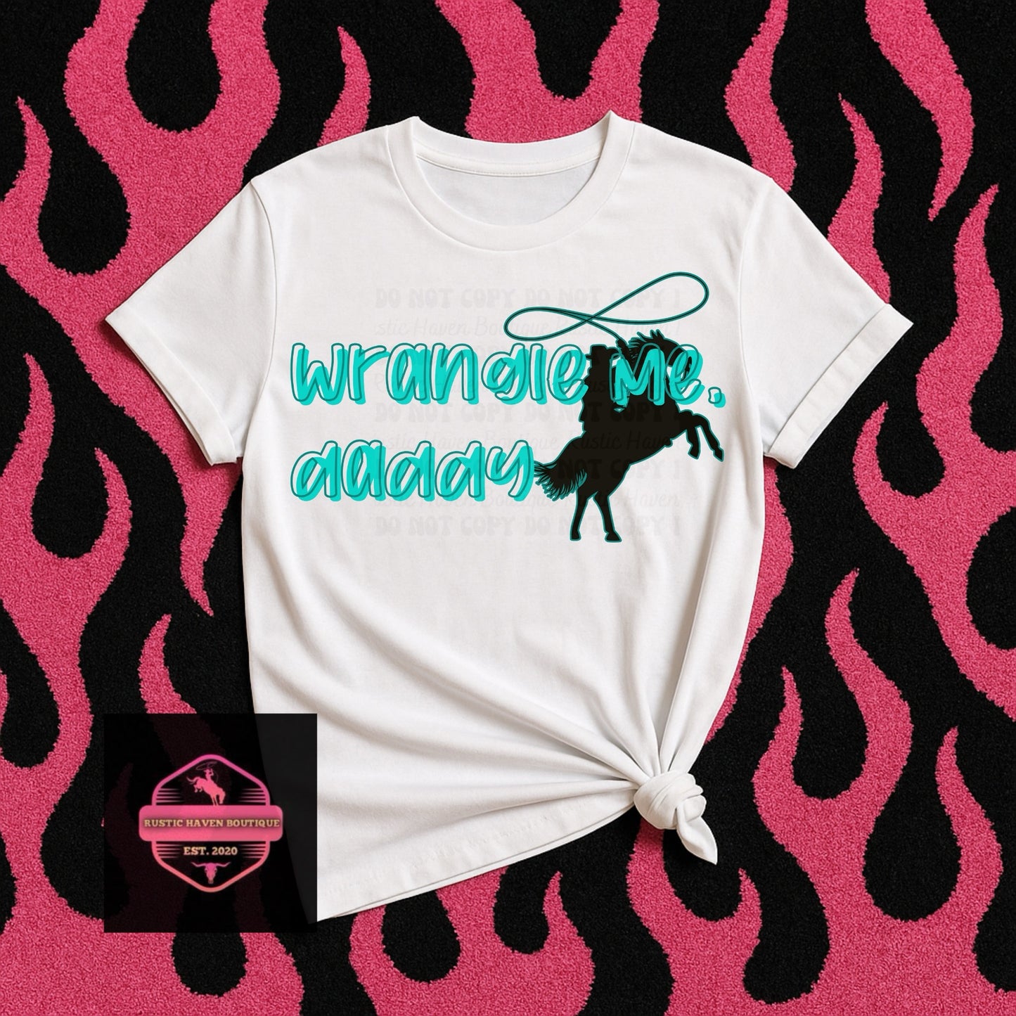 Wrangle Me Tee