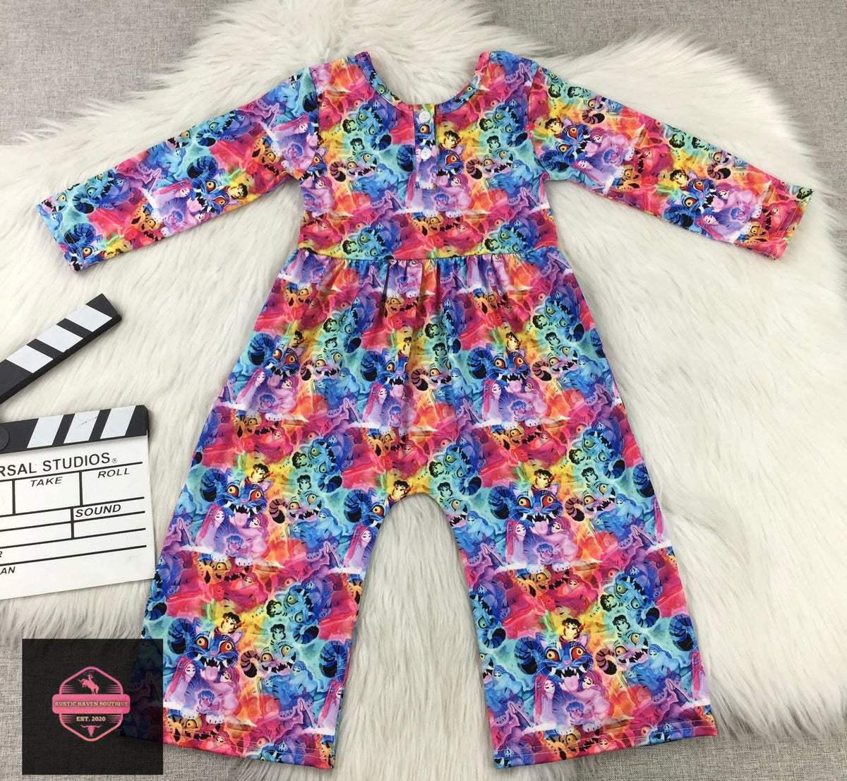 K-pop Colorful Romper