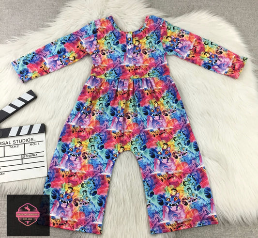 K-pop Colorful Romper