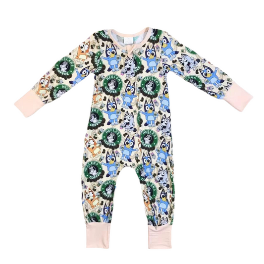 Hellers Coffee Bamboo Onesie