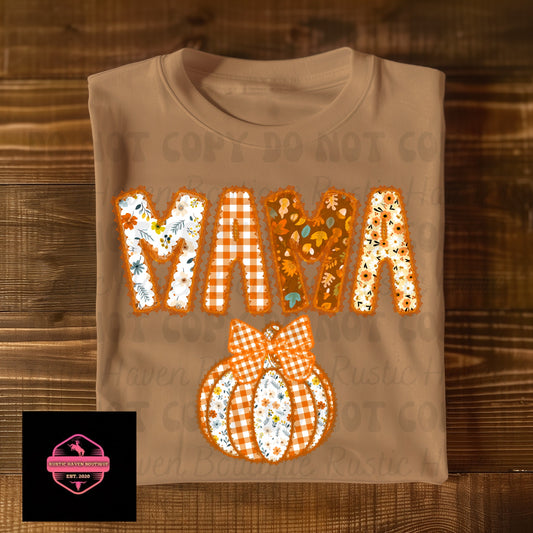 Pumpkin Mama Tee & Sweatshirt