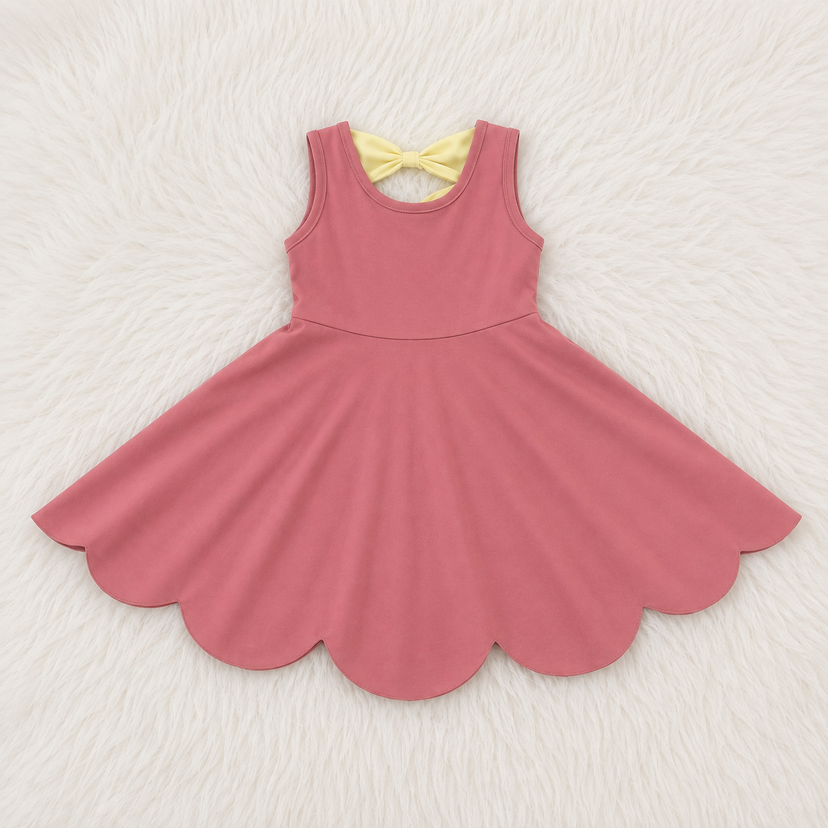 Dusty Rose Pink Yoga Dress