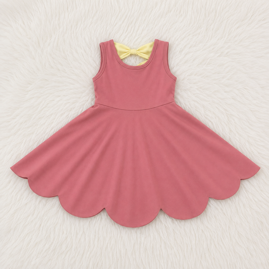 Dusty Rose Pink Yoga Dress