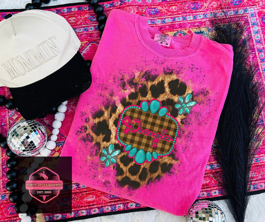 Animal Print Wr*ngler Tee