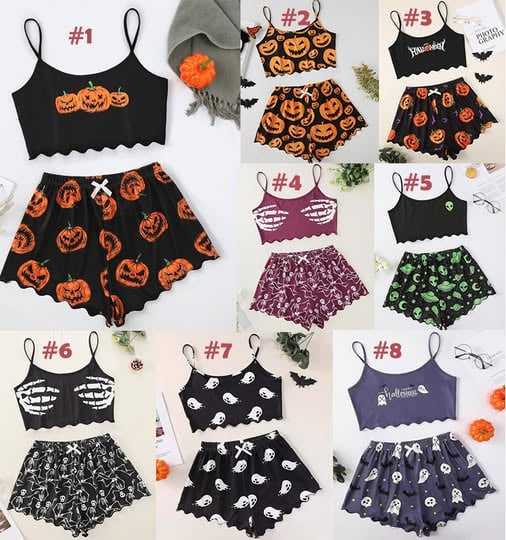 Adult Halloween PJs